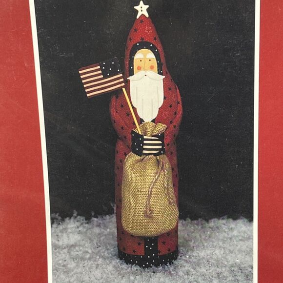 Country Appliques Americana Christmas Series 1776 Liberty Santa Doll Pattern #4 - Picture 2 of 5